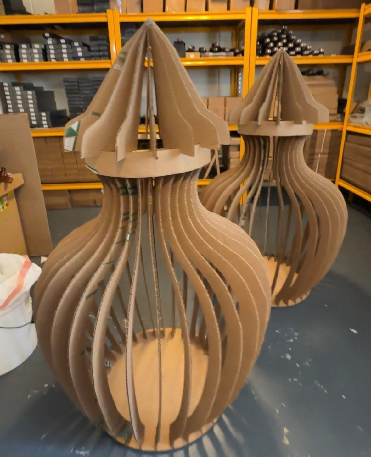 Cardboard Vase Kit