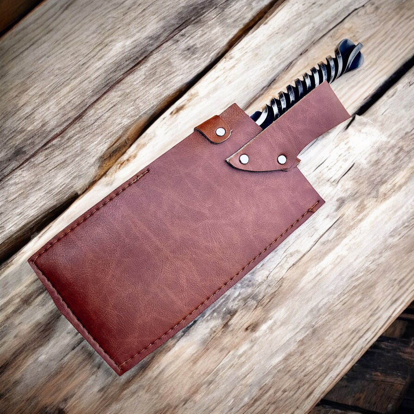 7.9" Rectangle Bone Cleaver for Beef & Pork