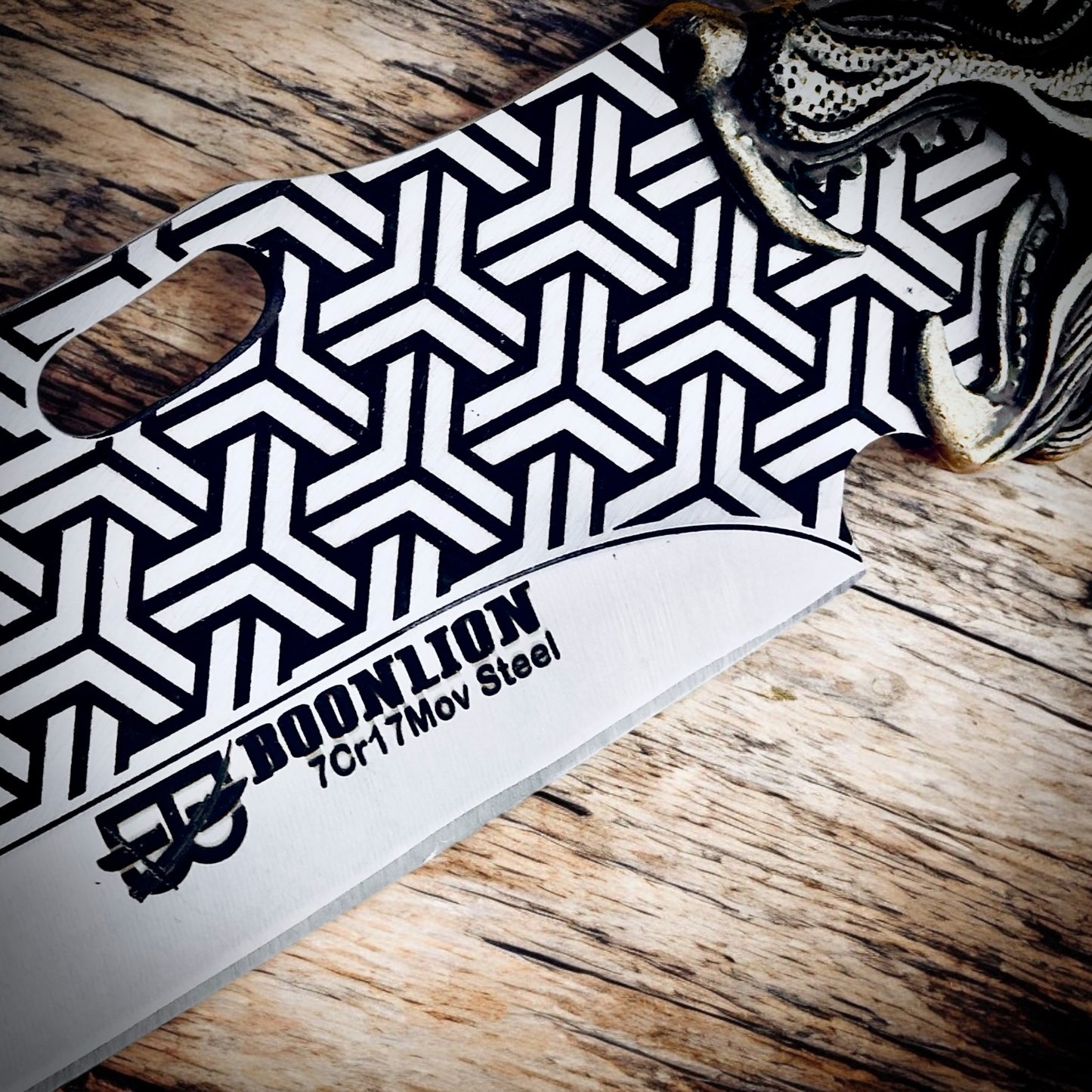 9.3" BOONLION Black Tiger Cleaver