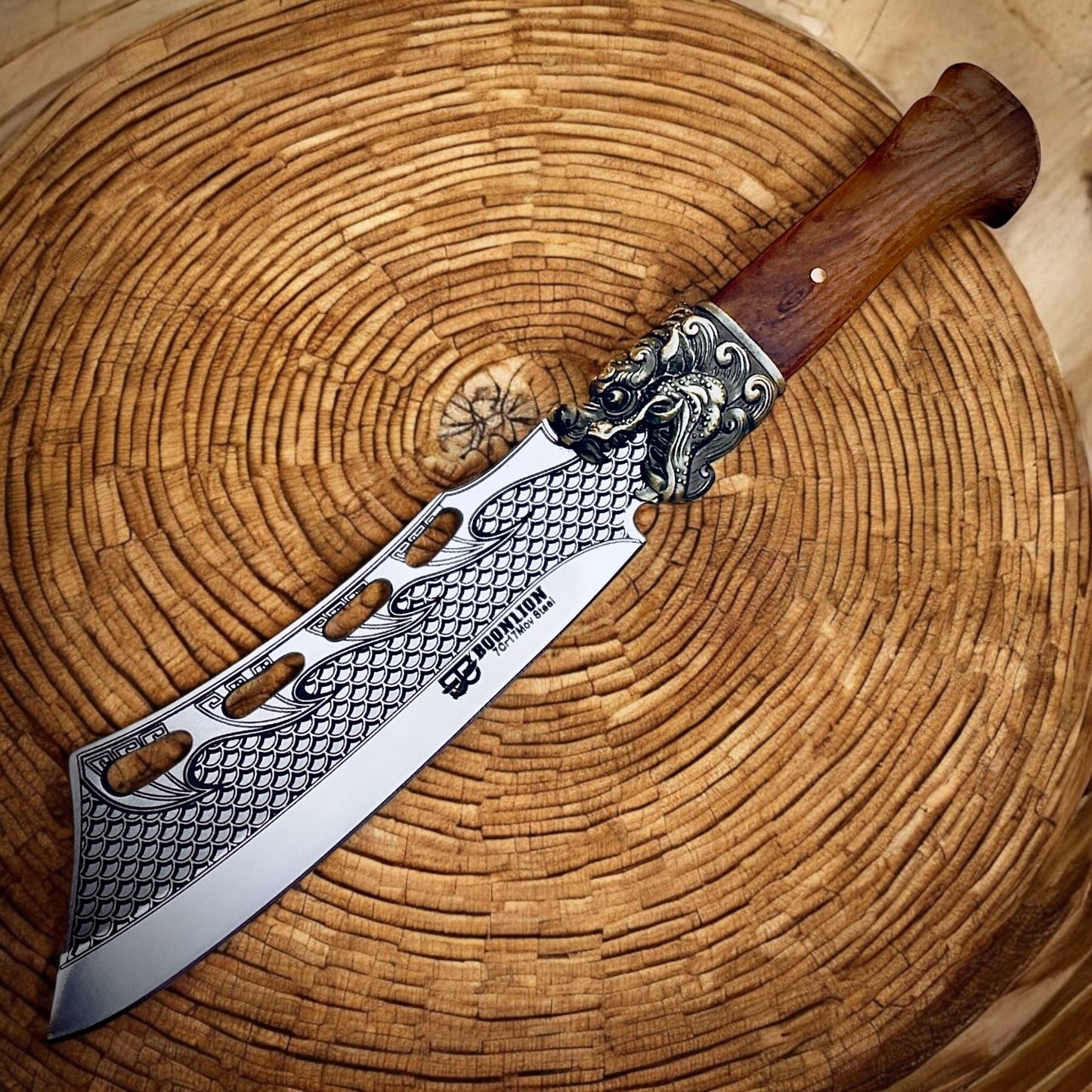 9.3" BOONLION Dragon Head Long Cleaver