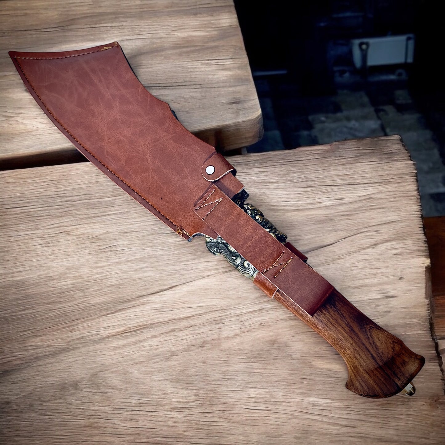 9.3" BOONLION Dragon Head Long Cleaver