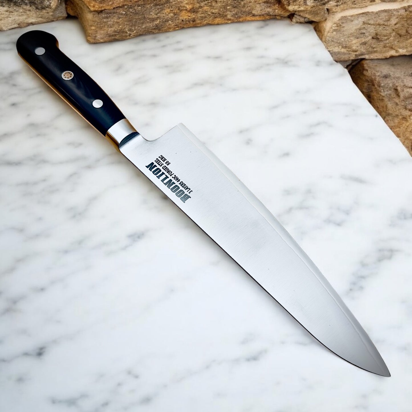 8.3" Chef Knife 440C Forged Steel