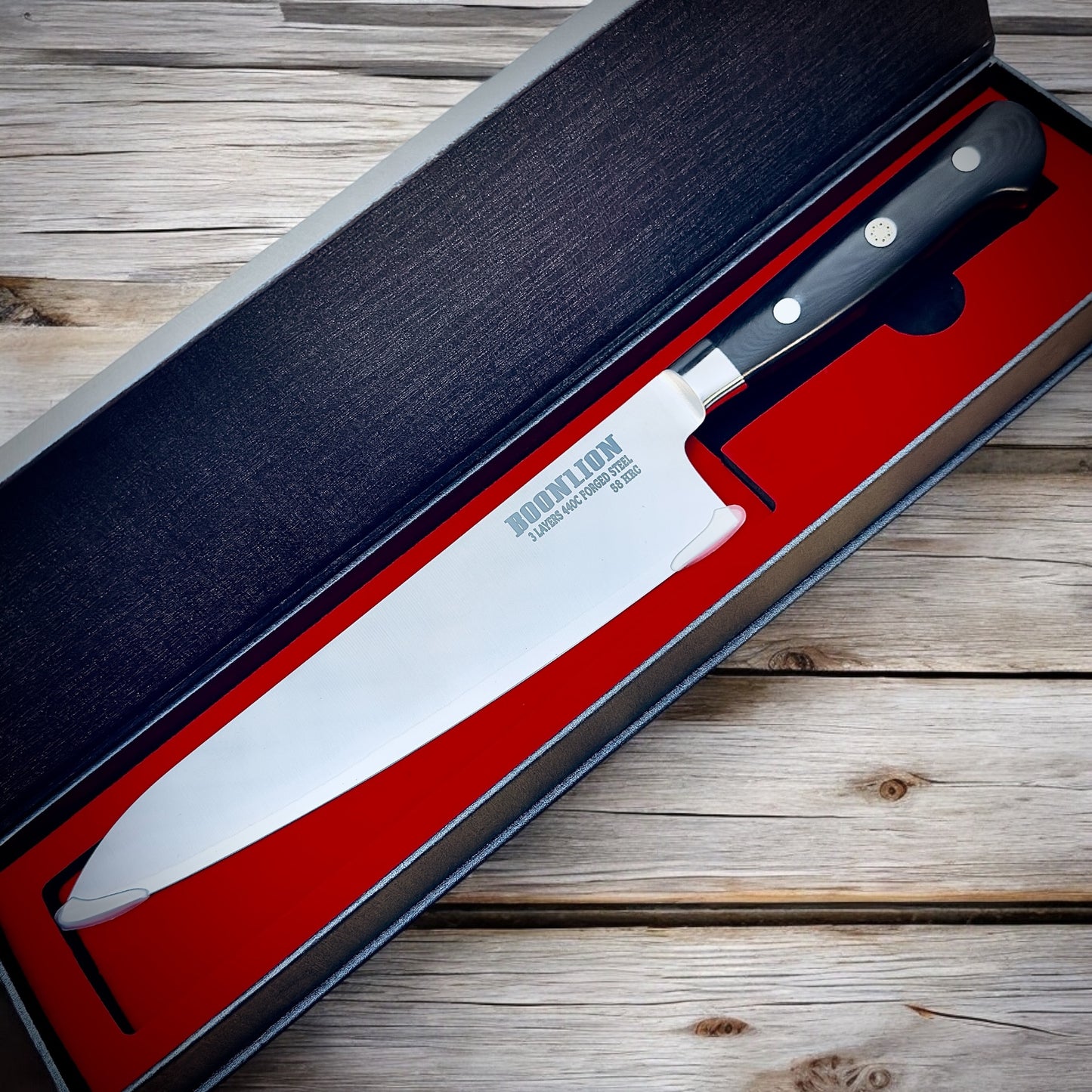 8.3" Chef Knife 440C Forged Steel