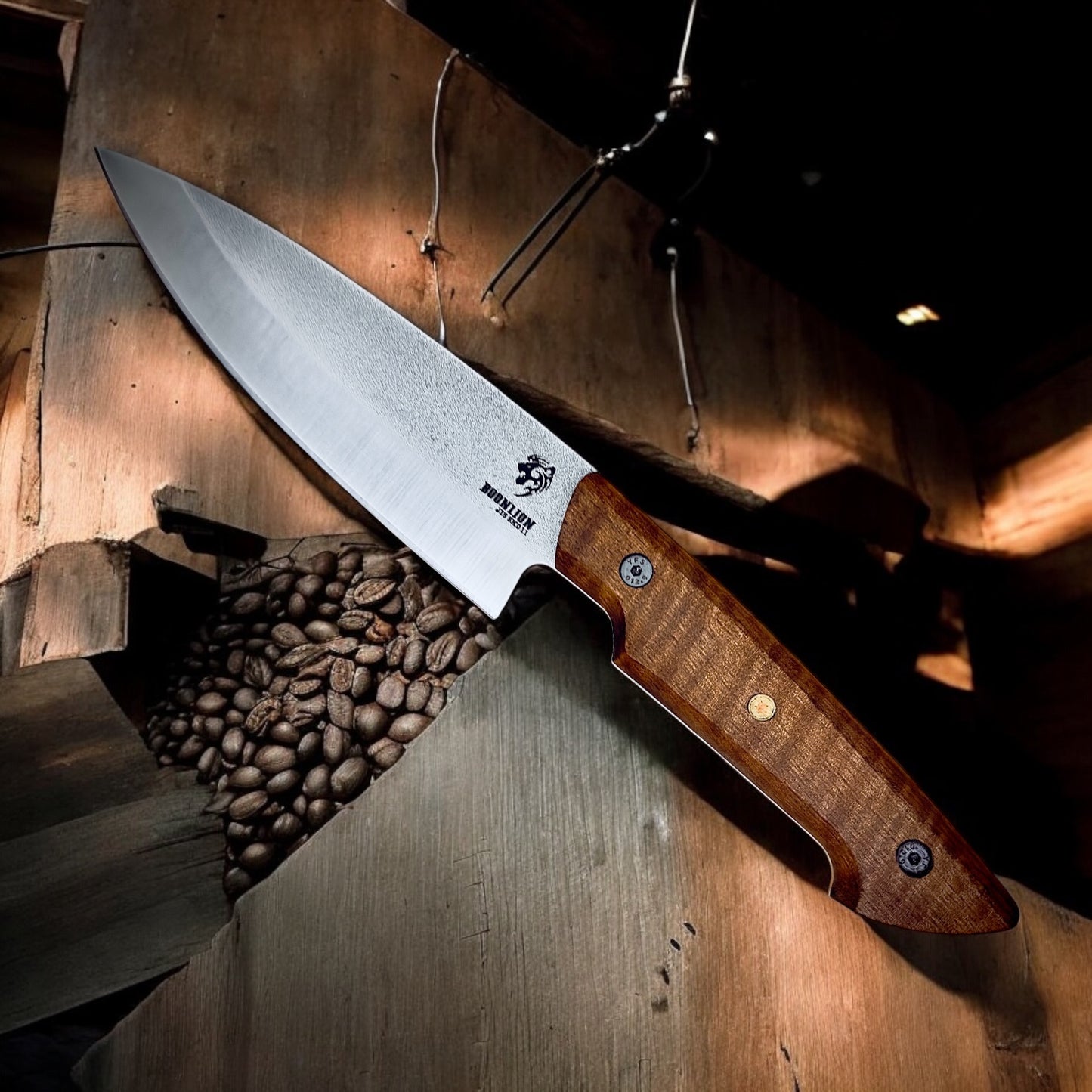 6.7" BOONLION Tactical Camp Knife "JRH-SKD11"