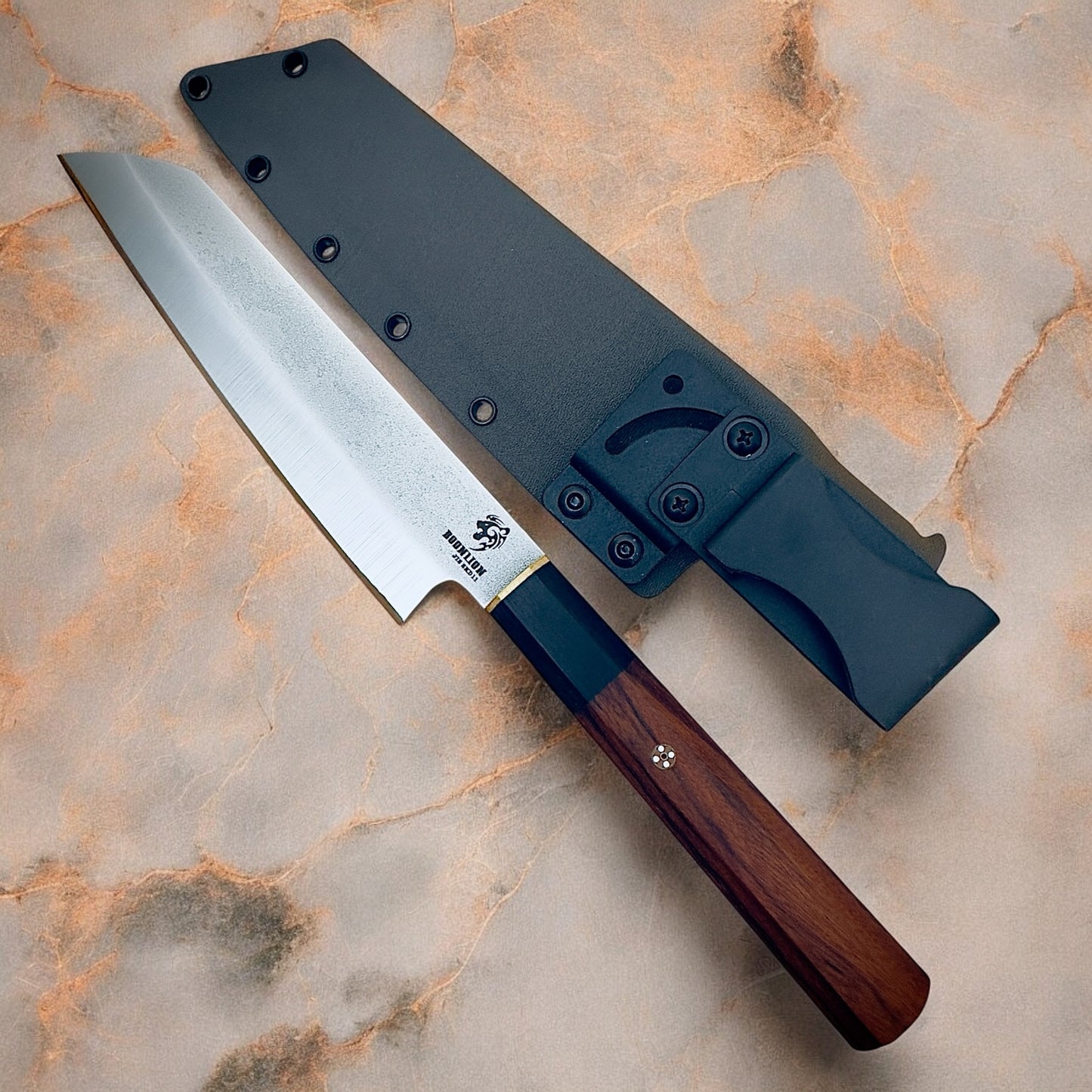 7.5" BOONLION Nakiri Knife "JRH-SKD11"