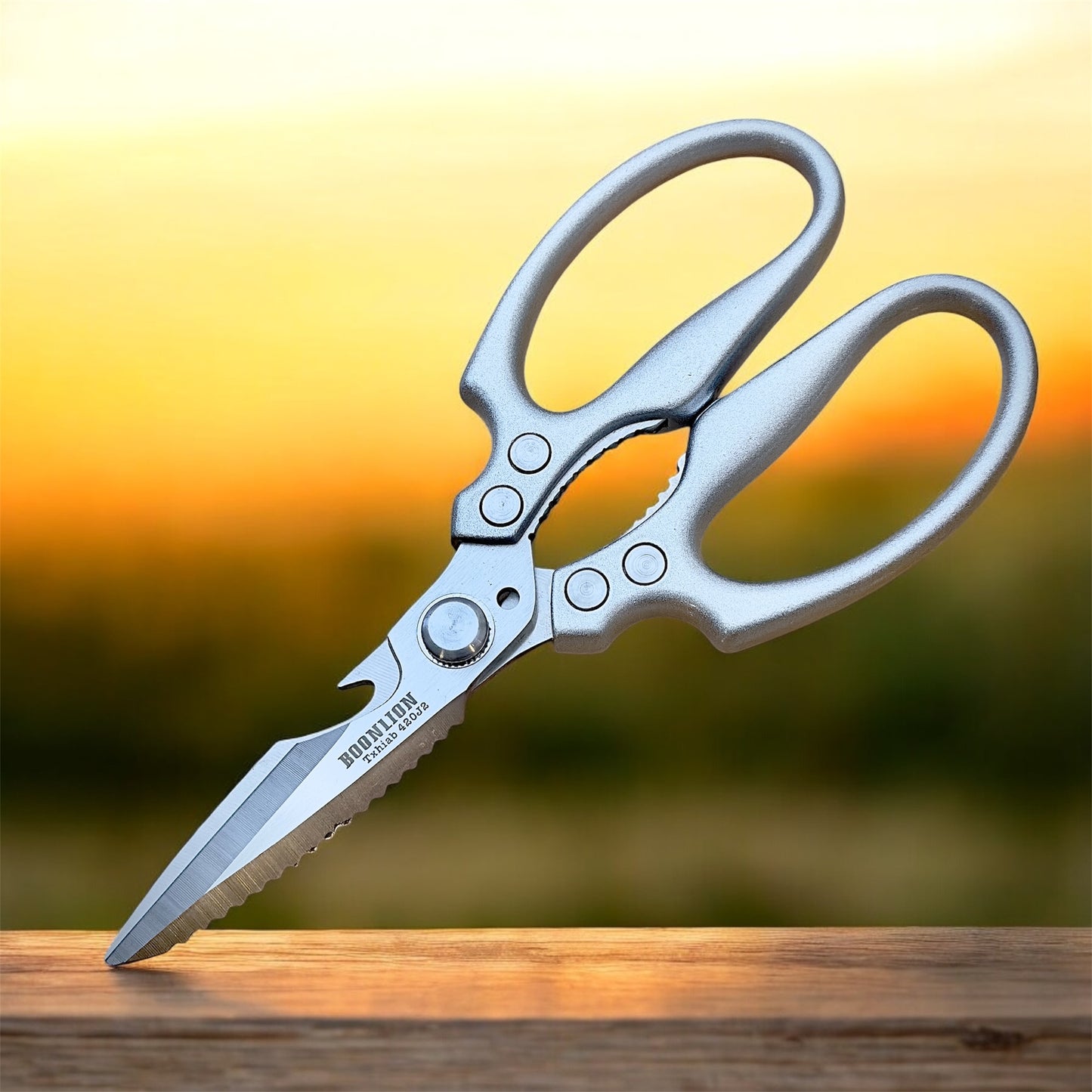 BOONLION 420J2 Stainless Steel Scissors C3