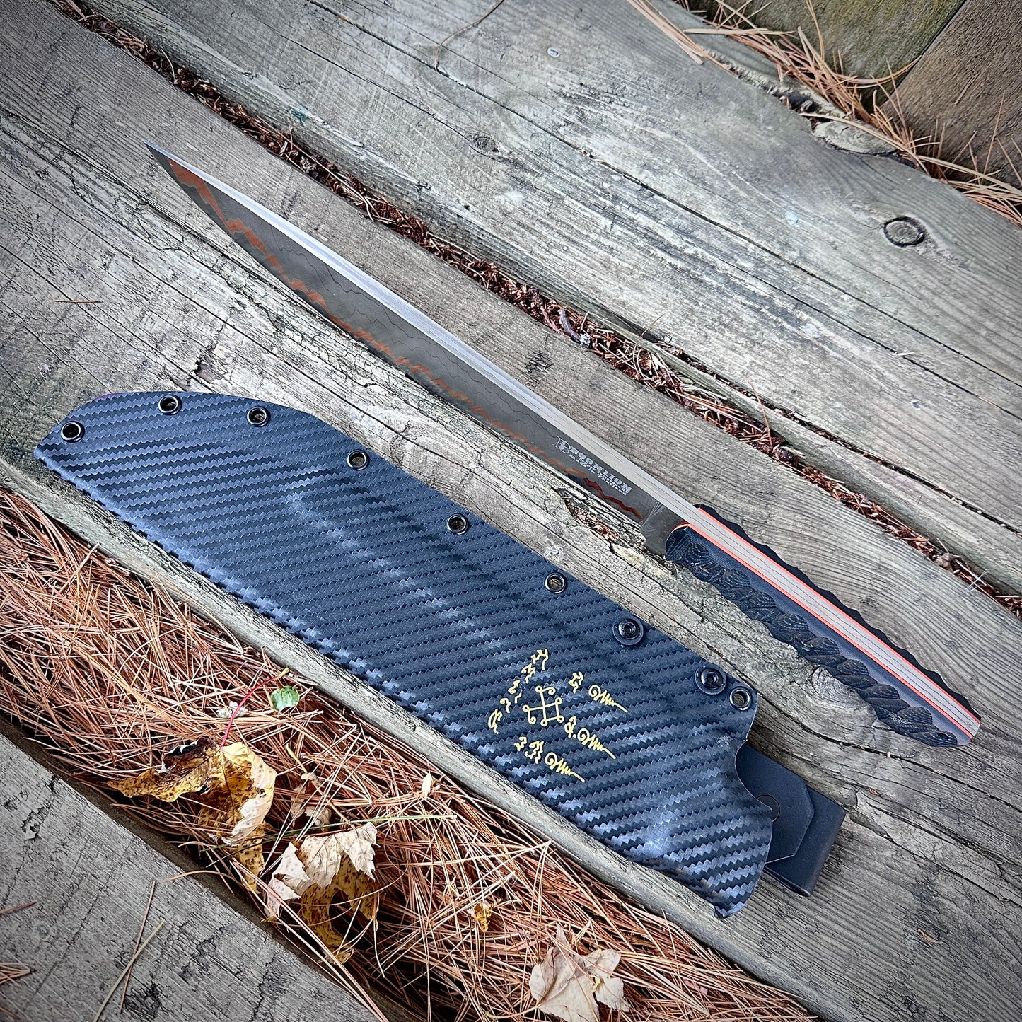 271 Layers Copper Damascus AU