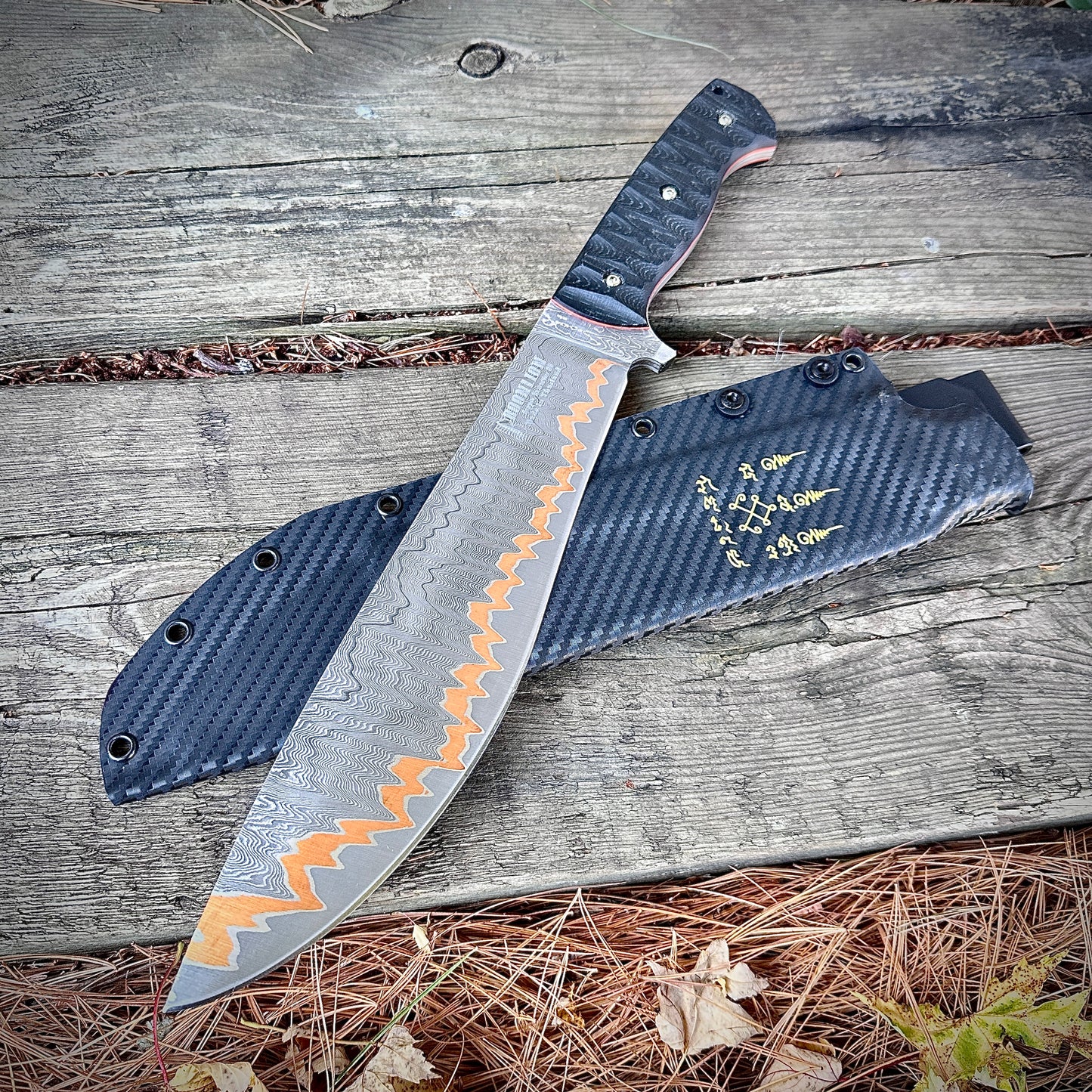 271 Layers Copper Damascus AU