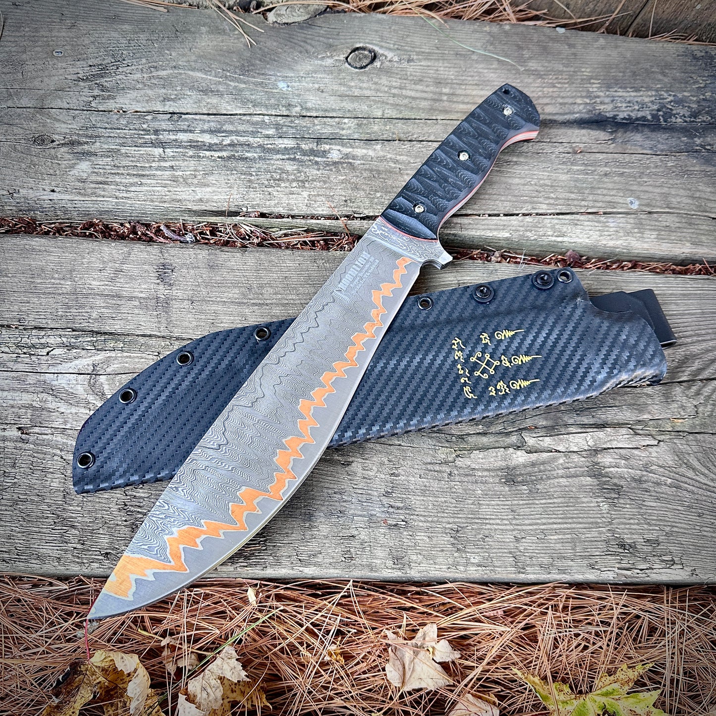 271 Layers Copper Damascus AU