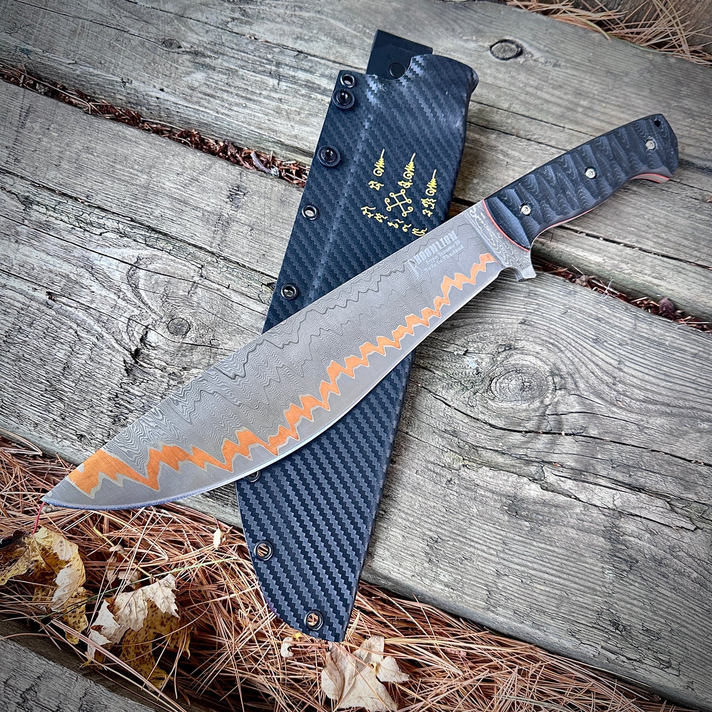 271 Layers Copper Damascus AU