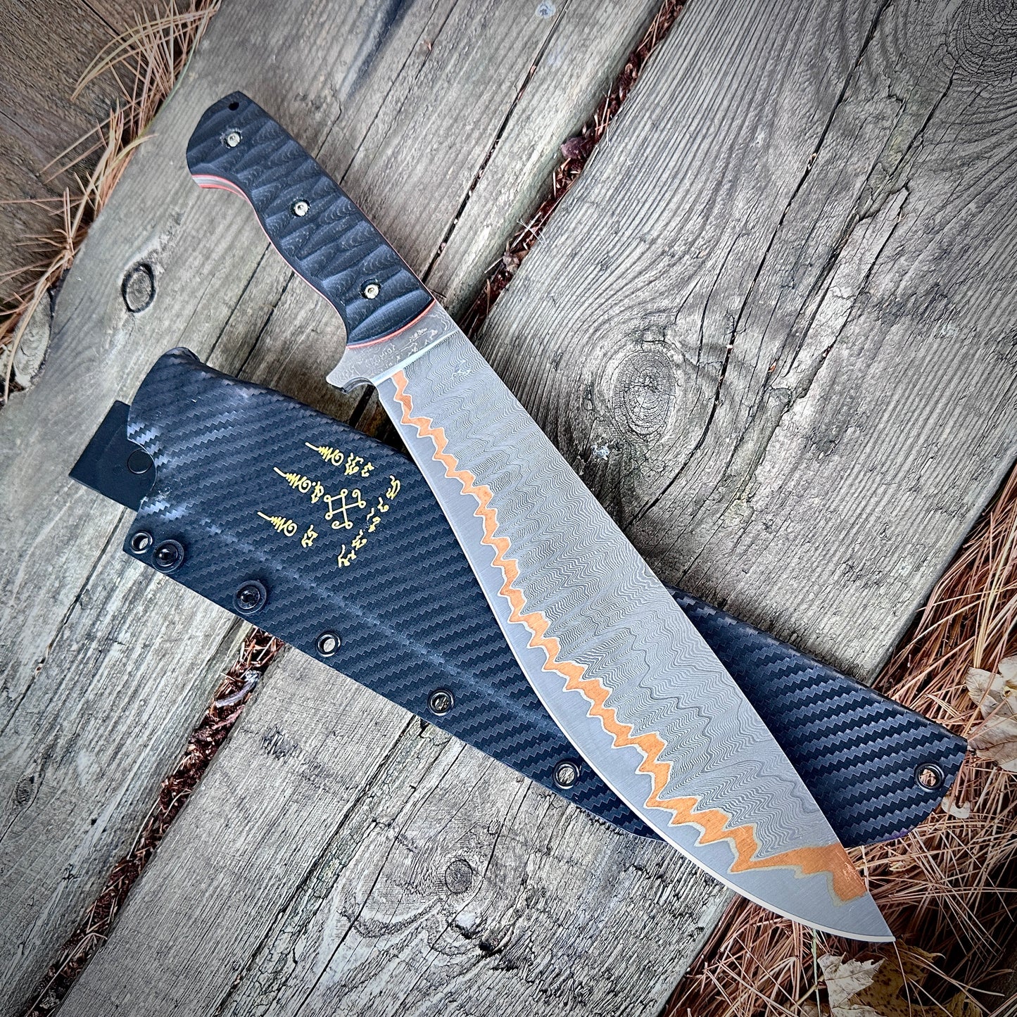 271 Layers Copper Damascus AU