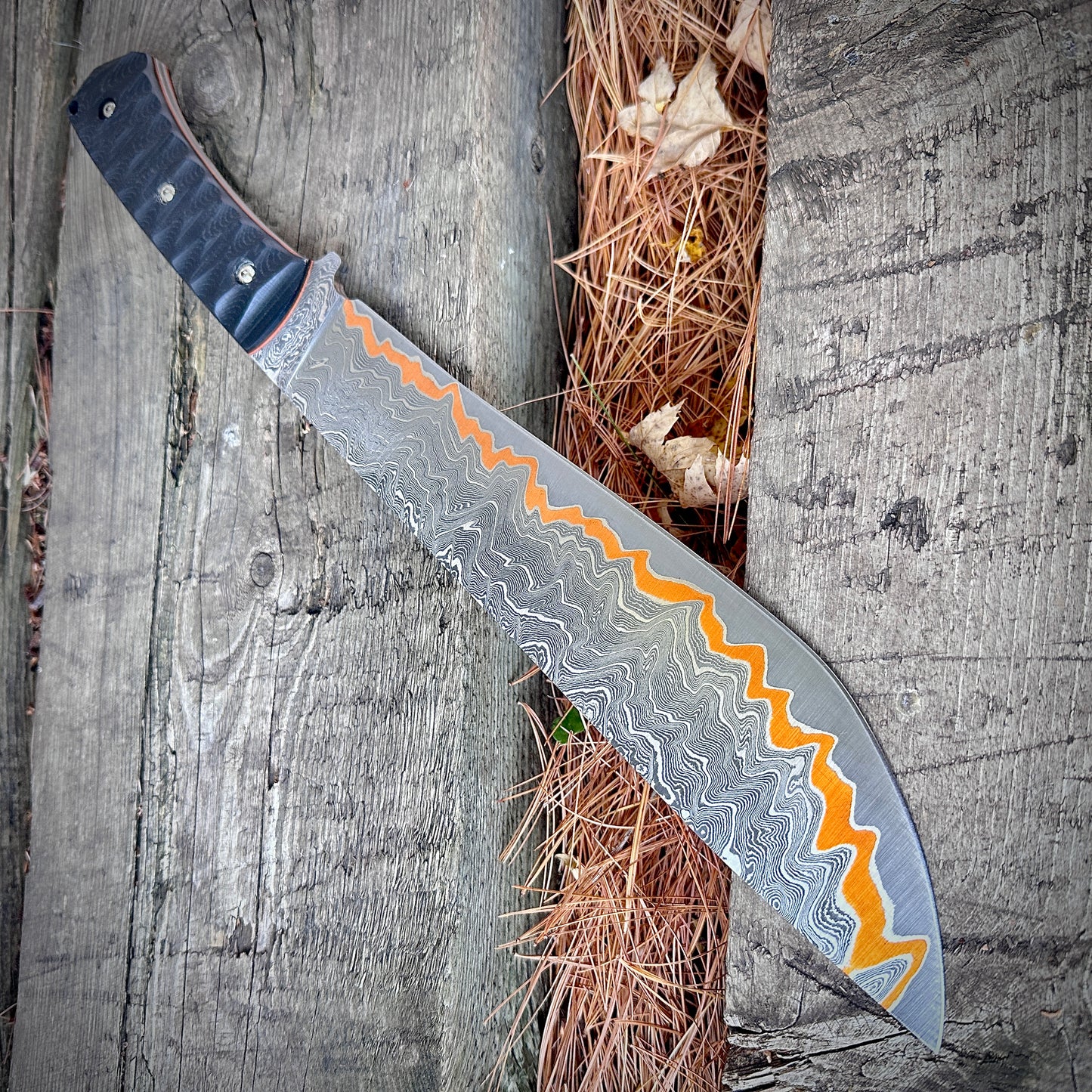 271 Layers Boonlion HmongKnife Copper Damascus AU
