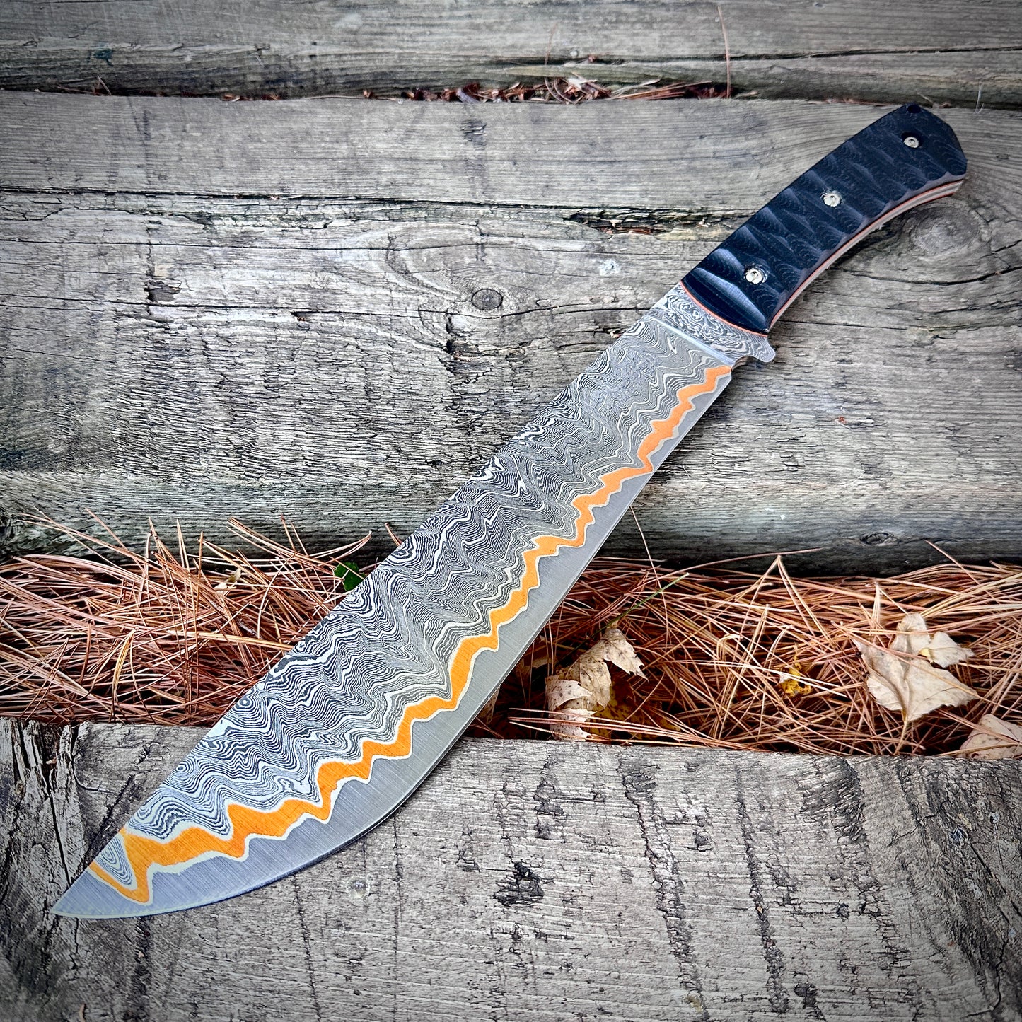 271 Layers Boonlion HmongKnife Copper Damascus AU