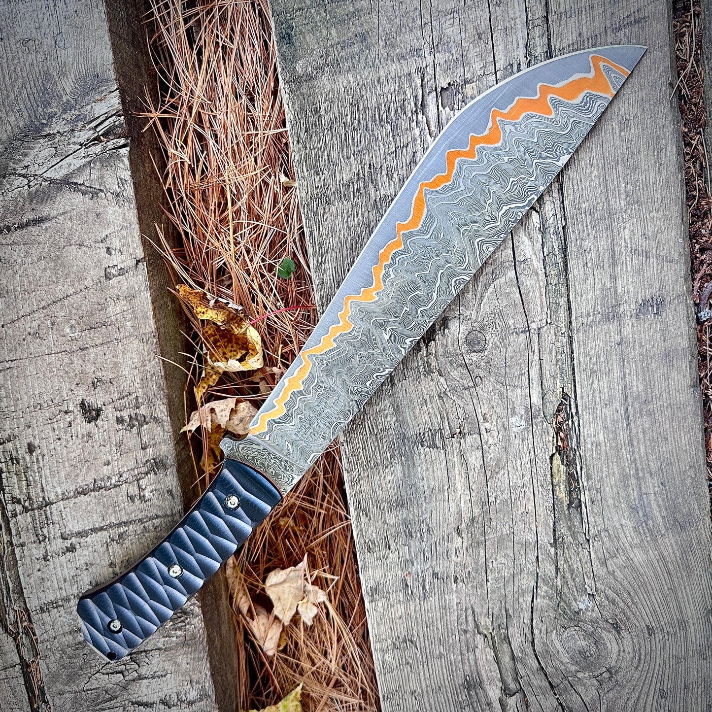 271 Layers Boonlion HmongKnife Copper Damascus AU