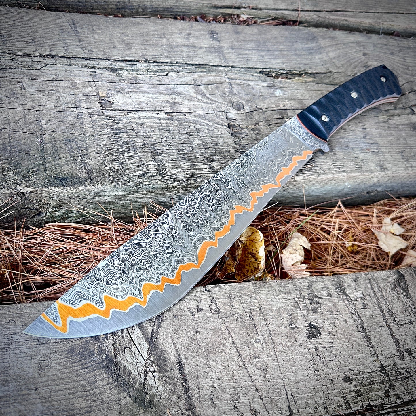 271 Layers Boonlion HmongKnife Copper Damascus AU