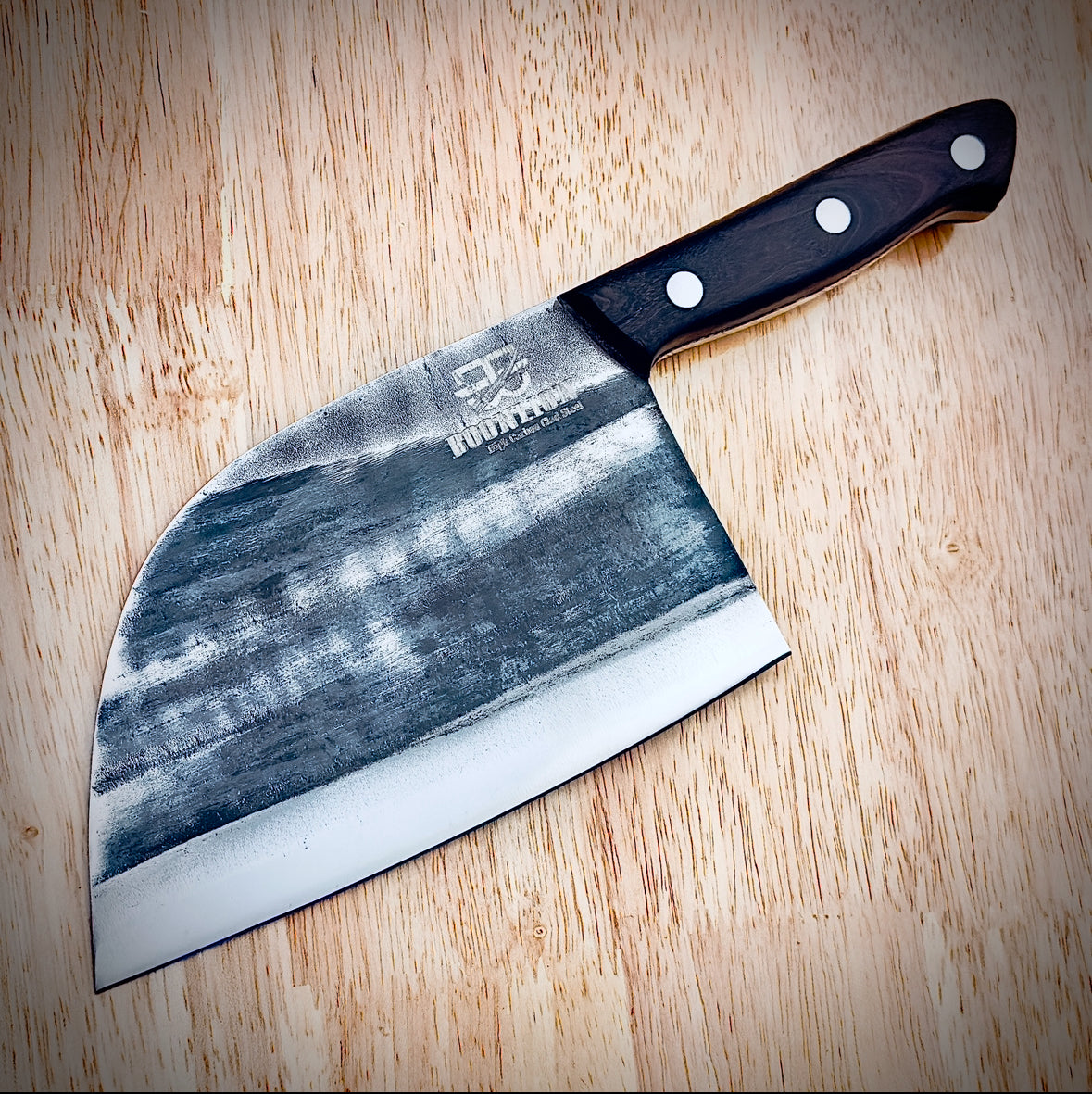 7" Hand-Forged Serbian Cleaver