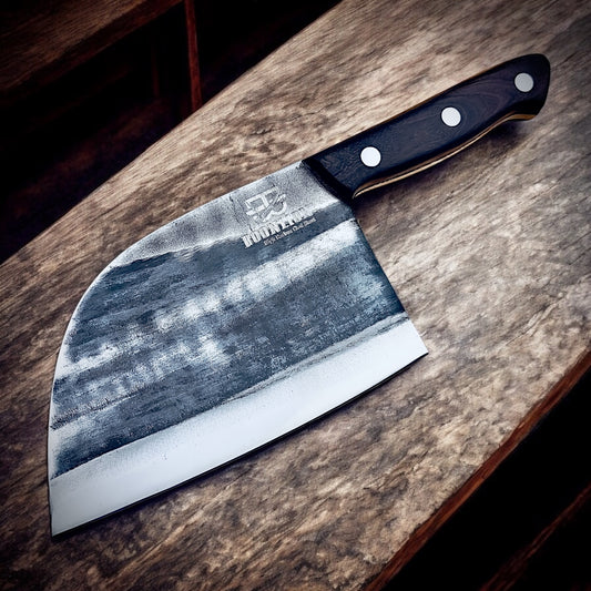 7" Hand-Forged Serbian Cleaver